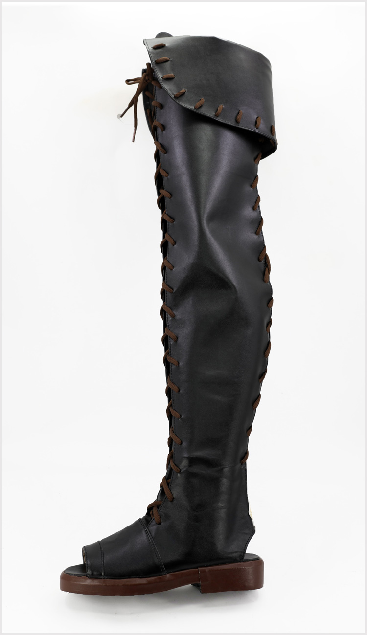 コスプレ ブーツ ファイナルファンタジー Final Fantasy FF14 黑魔法師 コスプレ 靴 華麗 サイズオーダー